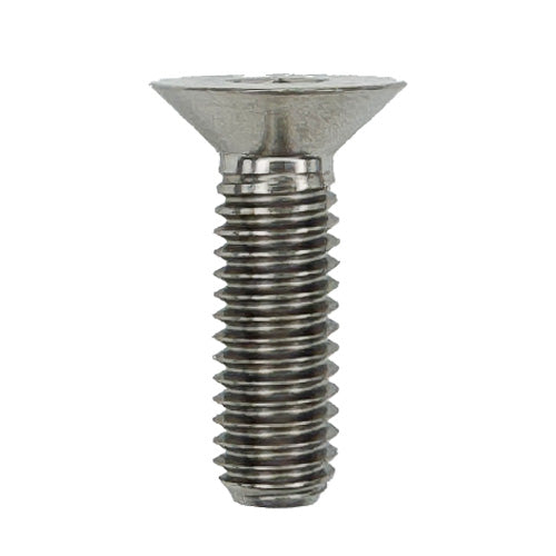 M6 Countersunk Titanium Bolts — 20mm