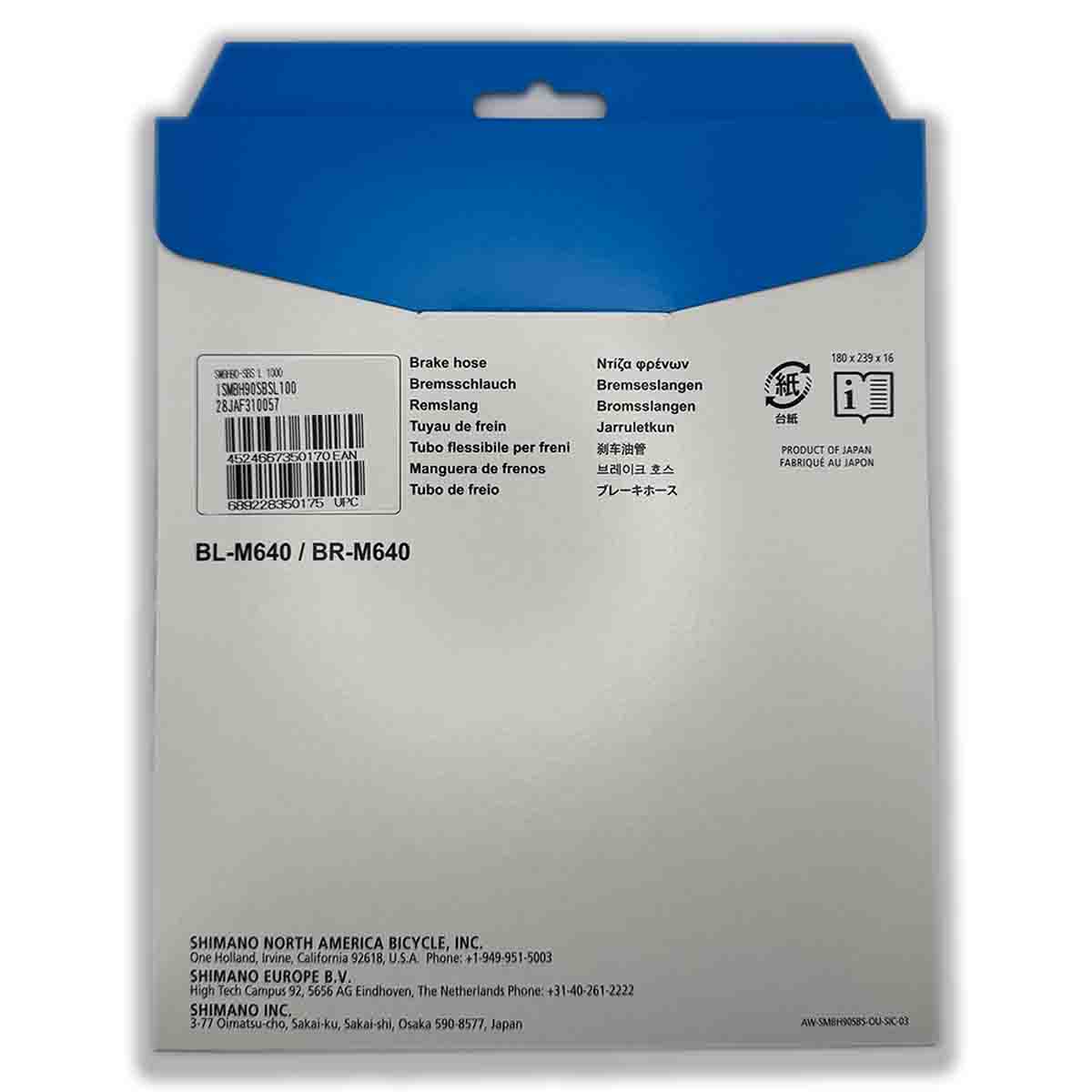 Shimano SM-BH90-SBS Hydraulisches Scheibenbremsleitungskit