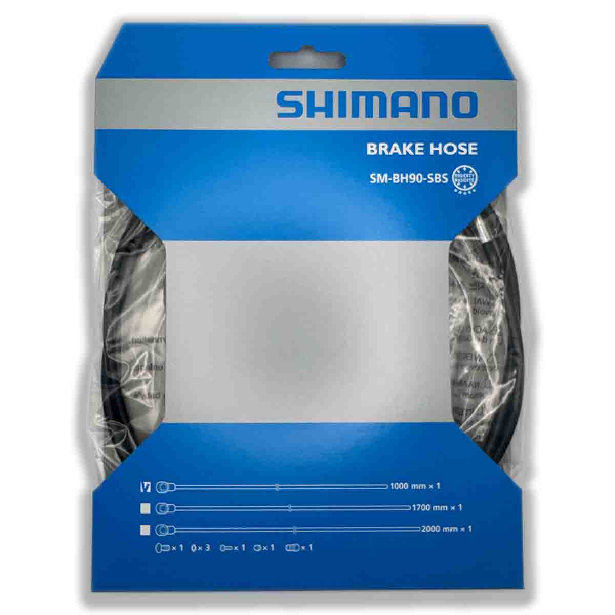 SHIMANO Bremsleitung SM-BH90 für hydraulische Scheibenbremse | schwarz SHIMANO Bremsleitung SM-BH90 für hydraulische Scheibenbremse | schwarz