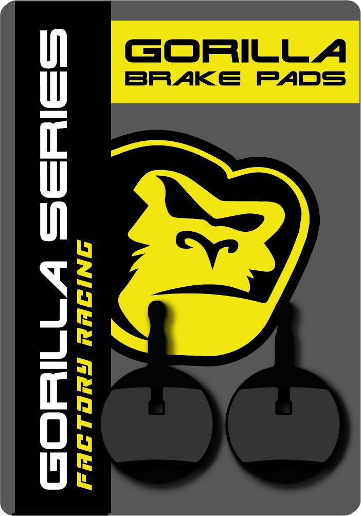 Gorilla brake promax solve brake pads semi-metallic