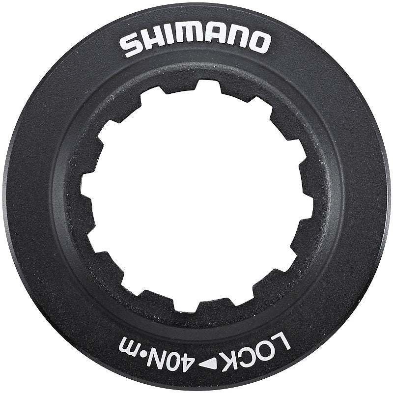 SHIMANO SM-RT81 internal disc brake rotor lock ring and washer