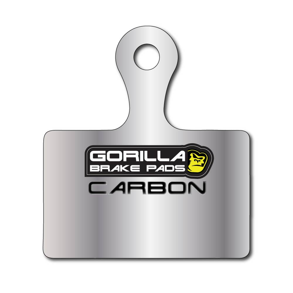 Shimano GRX / 105 / Ultegra / Dura-Ace / Tiagra – Carbon Disc Brake Pads (L / K-Type) | Gorilla Brakes