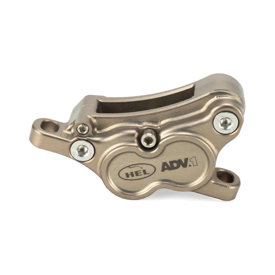 Système de frein à disque hydraulique HEL Advocate 4 pistons – Bronze & Stealth Black