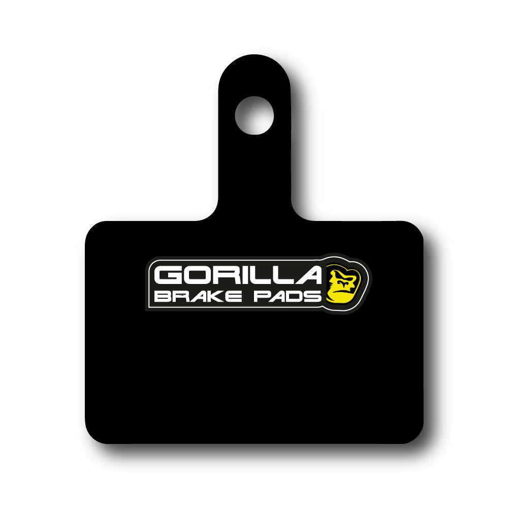Gorilla Brakes Enduro Pro Resin pads – fits Shimano MT200, MT400, MT500, Altus, Tourney 2-piston B-Type brakes