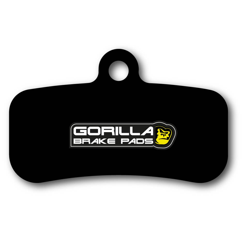Gorilla Brakes Enduro Pro Resin brake pads – fits Shimano XTR, XT, SLX, ZEE, Saint 4-piston calipers