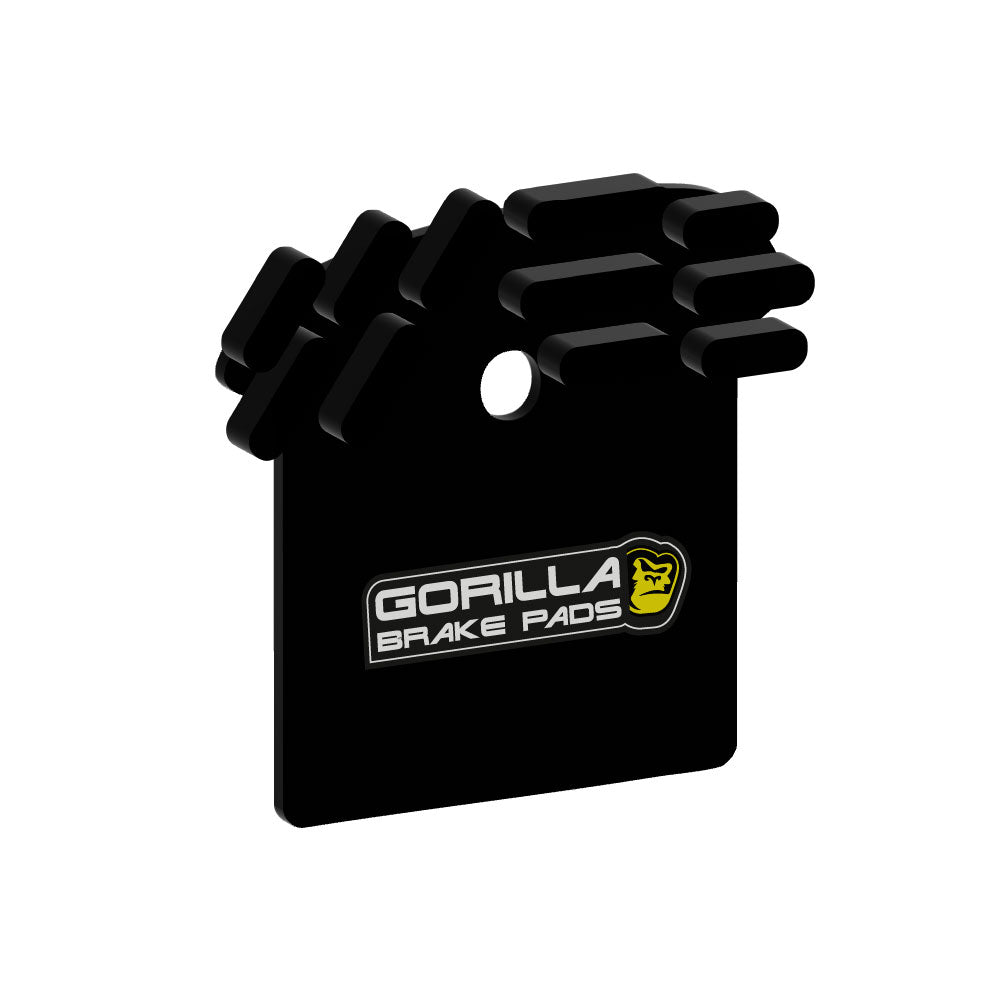 Shimano Deore XT SLX XTR finned semi-metallic disc brake pads G J Type – Gorilla Brakes