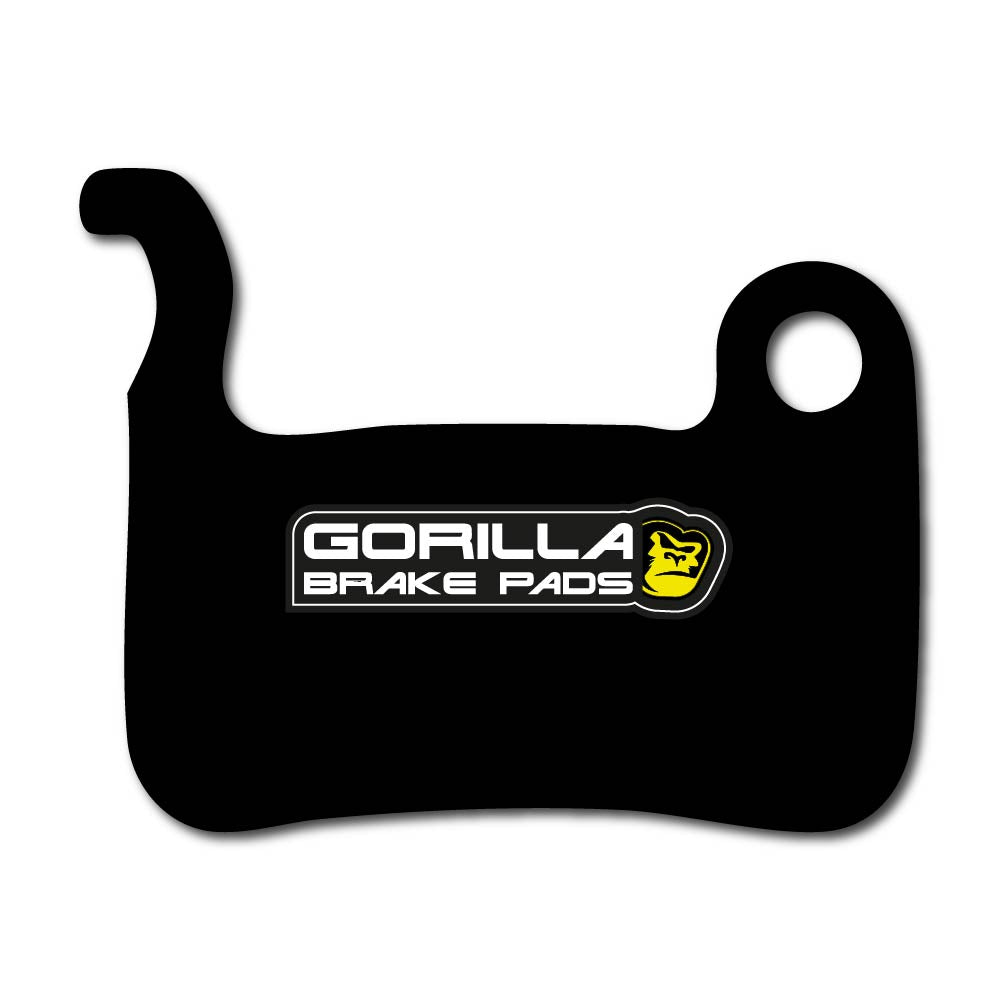 Gorilla Brakes Shimano Semi-Metallic Disc Brake Pads A01S M06 M07 compatible with Deore, SLX, XTR and Saint hydraulic and mechanical brakes