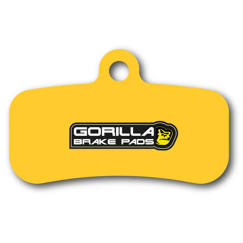 Gorilla brakes sintered disc brake pads for shimano 4 pistin brakes xt,Slx, aint , XTR, Cues,