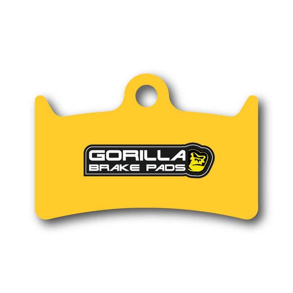 Lewis LHP+U4T LHP+U4 Sintered Disc Brake Pads – Gorilla Brakes Standard Compound e-Bike Approved EU Compliant