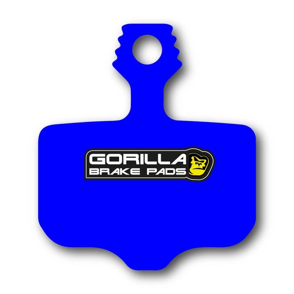 Lewis LV LV2 BB Flatmount Enduro Pro Semi-Metallic Disc Brake Pads – Gorilla Brakes Race-Ready High Performance EU Compliant