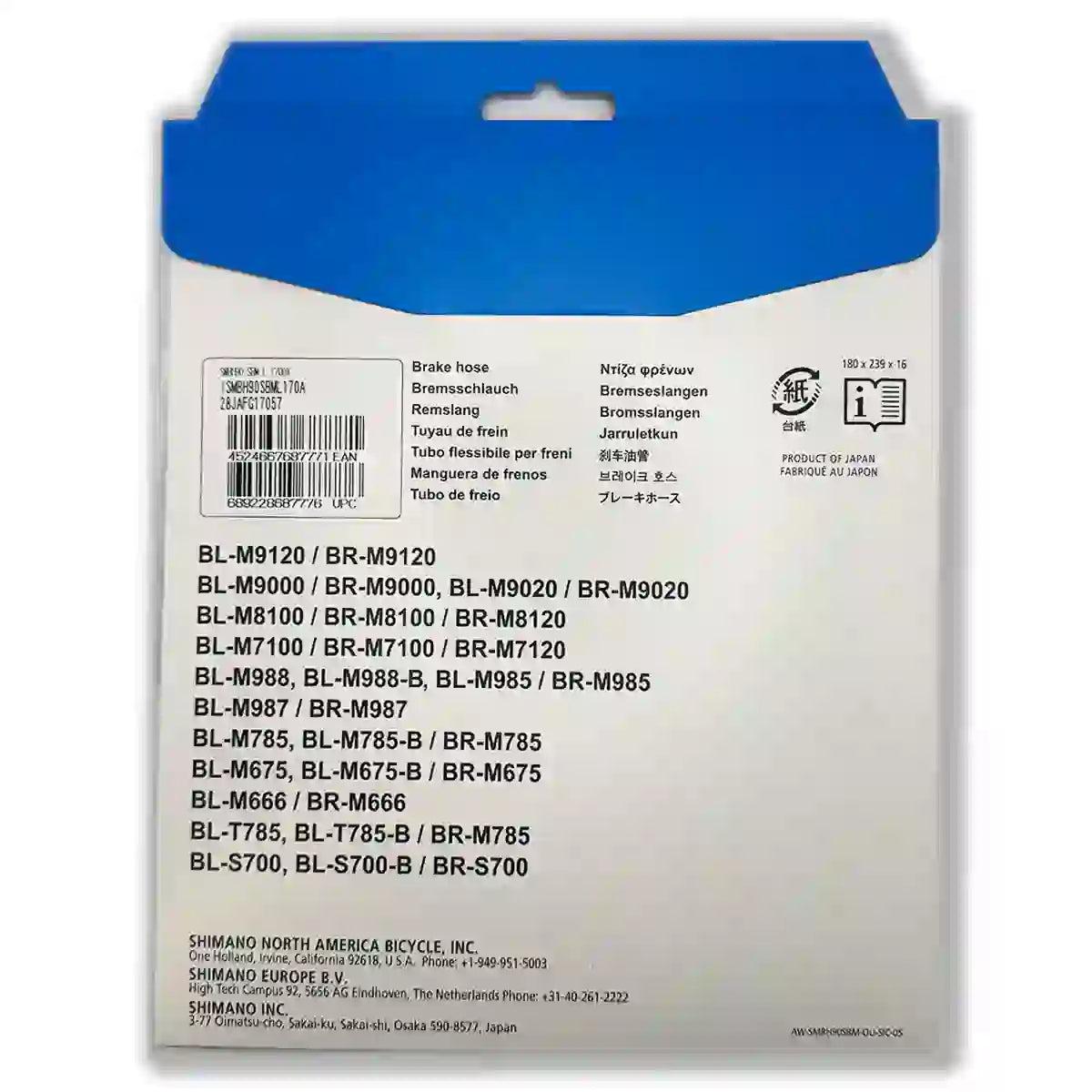 Durite de frein Shimano SM-BH90-SBM compatible BL-M9120, BL-M9000, BL-M8100