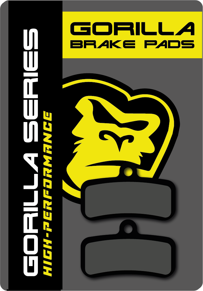 TRP Slate T4 Disc Brake Pads - Enduro Pro Compound by Gorilla Brakes