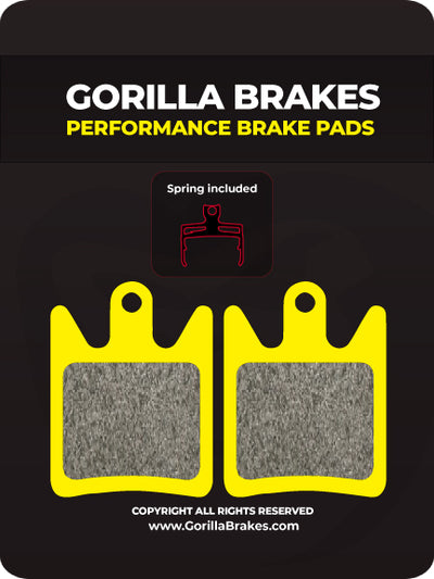High-performance Hope V2 disc brake pads designed for reliable and efficient braking performance on all terrains and weather conditions.