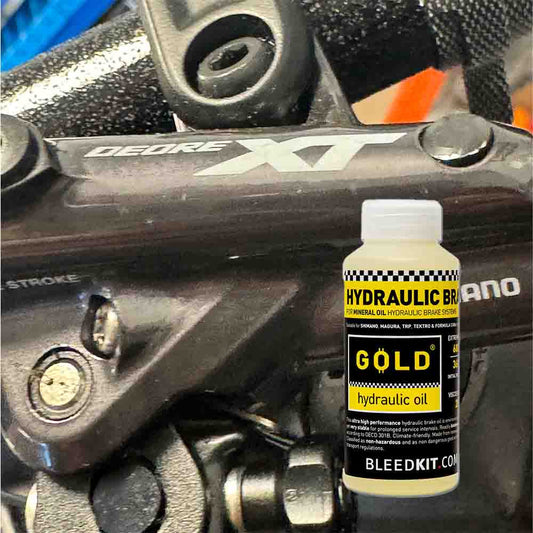 How to Fix Shimano Wandering Bite Point with Bleedkits Gold Mineral Oil