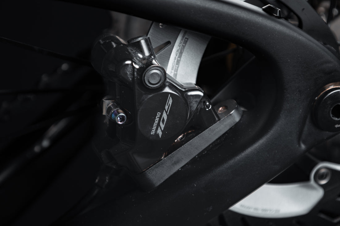 Gorilla brakes Disc brake pads on Shimano 105 brakes 