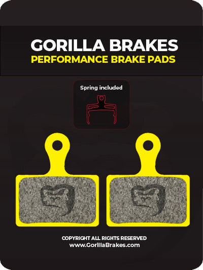 Shimano GRX Brakes with Gorilla disc brake pads