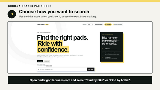 Meet the New Gorilla Brakes Pad Finder