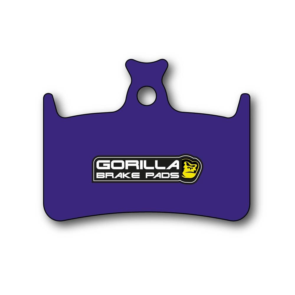 Gorilla Brakes disc pads compatible with HOPE E4 and RX4 4-piston calipers