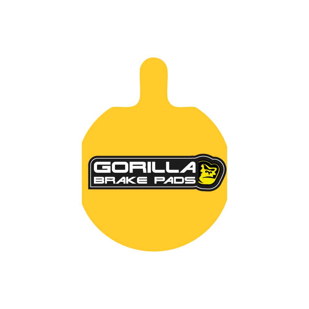 Gorilla Brakes sintered disc brake pads for Hayes Stroker, Dominion, Prime, and more