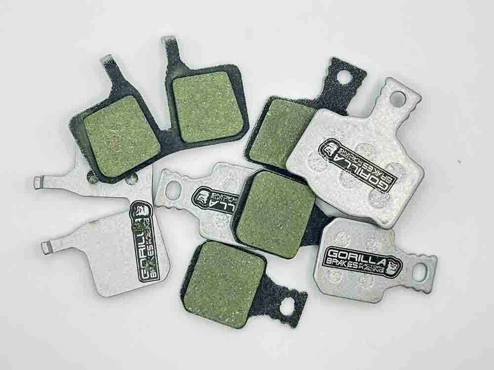 Full Range of Gorilla Brakes Organic Factory Racing Disc Brake Pads for Magura compatible disc brakes 
