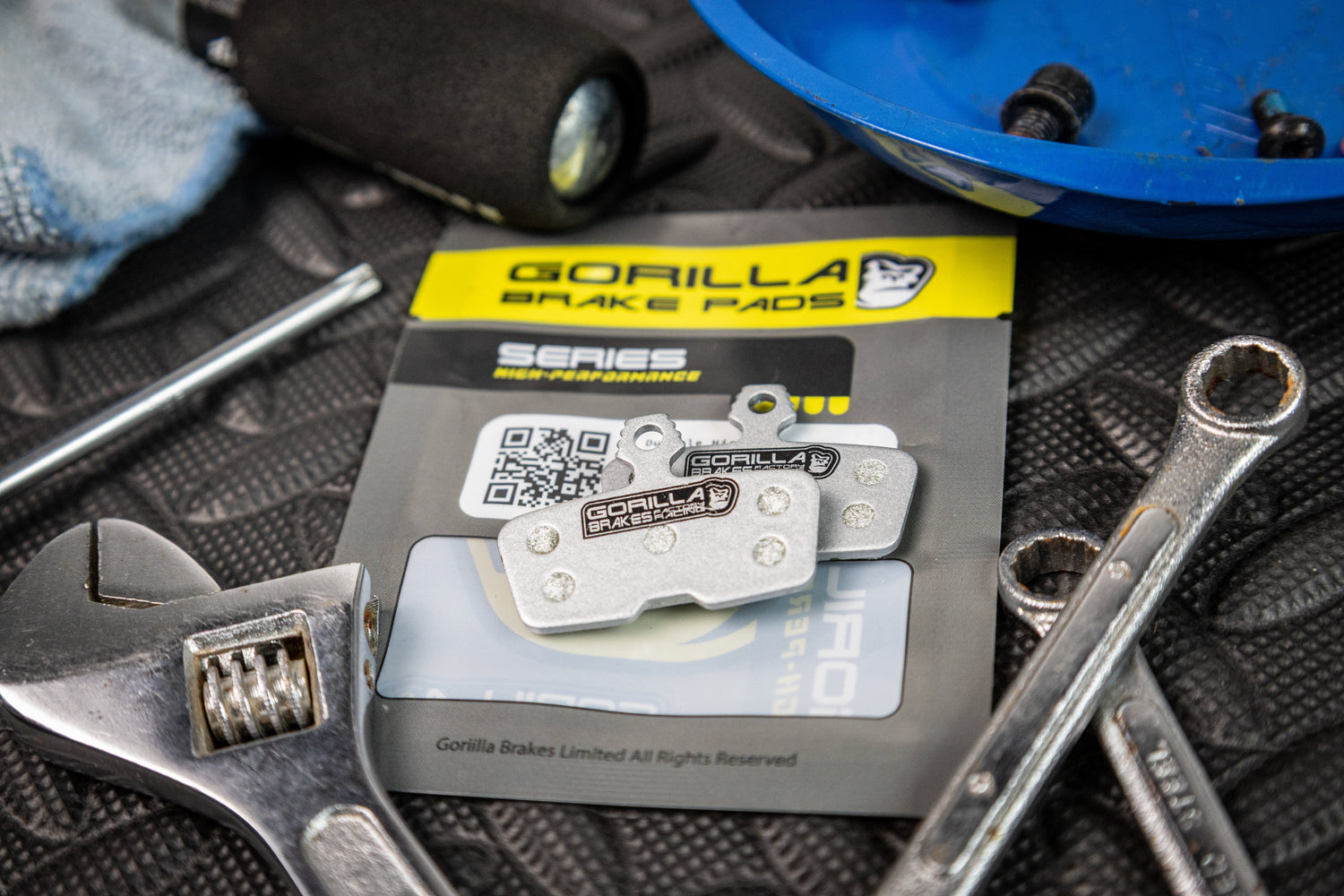 Gorilla Brakes Factory Racing Organic Disc Brake Pads – SRAM Compatible