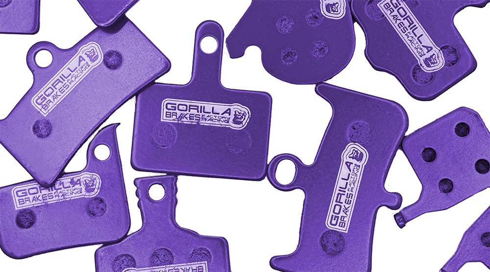Gorilla Brakes collection for all disc brake pads for bicycles