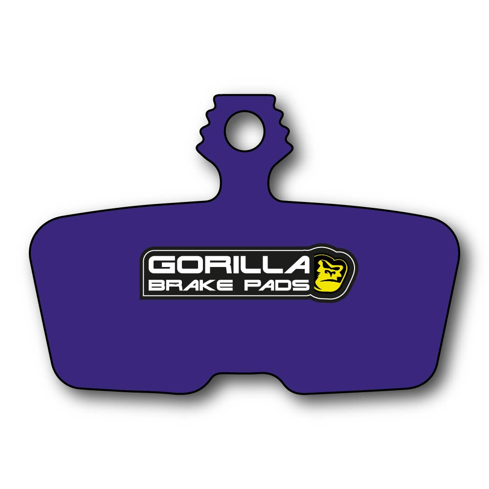 Gorilla Brakes disc brake pads for all SRAM MAVEN, Code, G2, Level, RED, Force, and BB7 – high performance for MTB, road, gravel and eMTB calipers