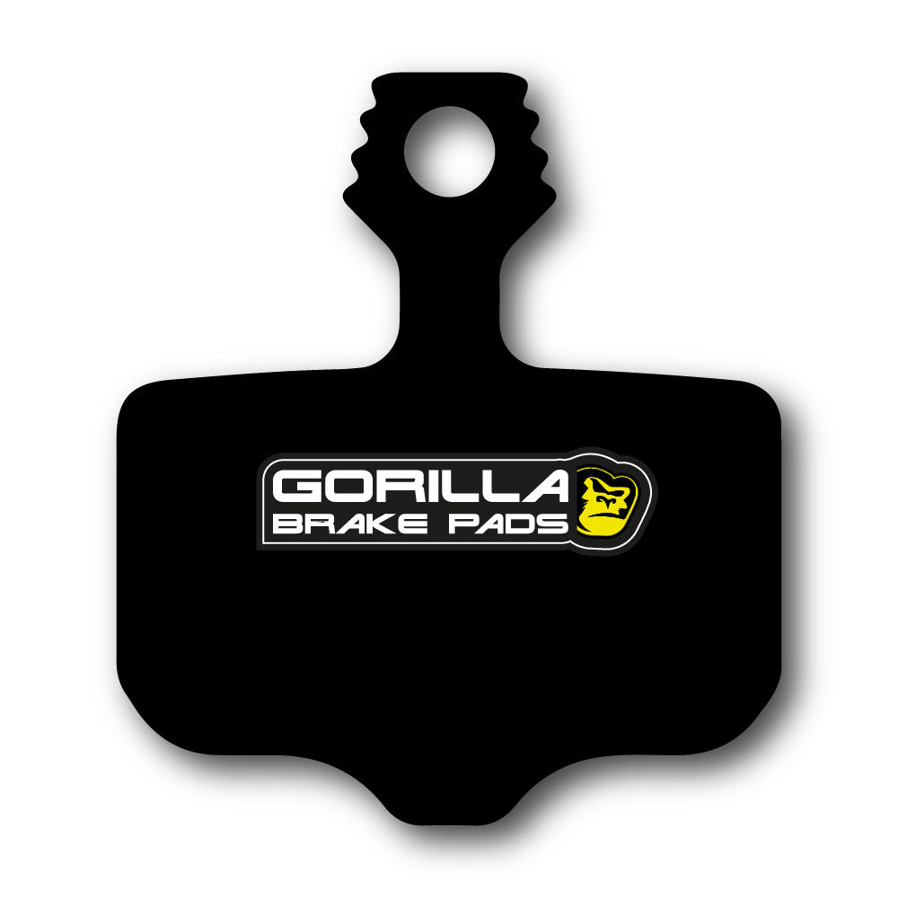 Gorilla Brakes Enduro Pro Resin disc brake pads – high-mileage, cold-bite compound for road, gravel, and light trail