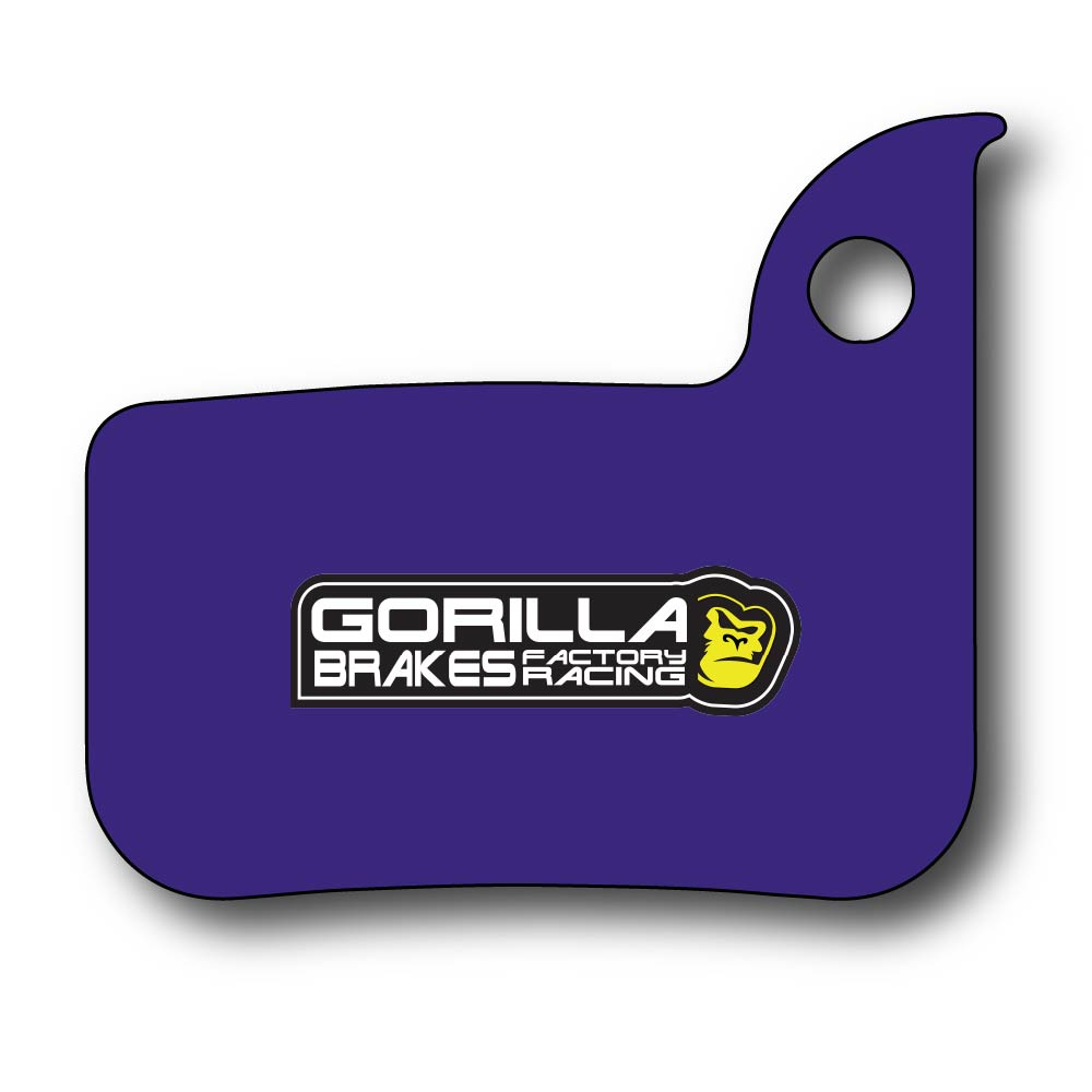 Gorilla Brakes asymmetric brake pads for SRAM RED, Force, Level TLM, HydroR and monoblock calipers – designed for road, gravel and CX performance
