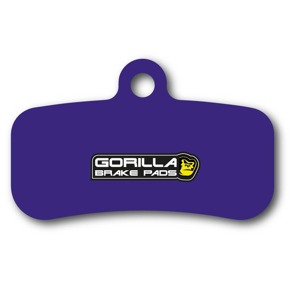 Brake pads for Tektro Orion 4P, Gemini SL, and Dorado 4-piston brakes by Gorilla Brakes