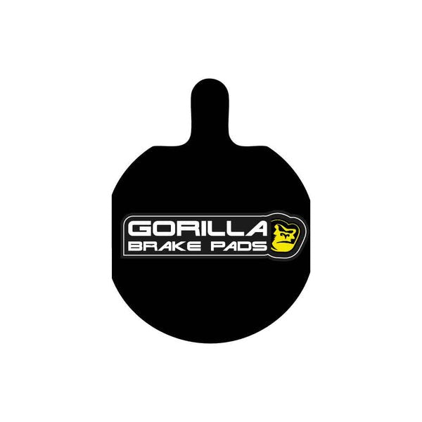 Brake pads for Hayes Sole, HFX-9, and Stroker disc brakes by Gorilla Brakes – sintered and semi-metallic compounds