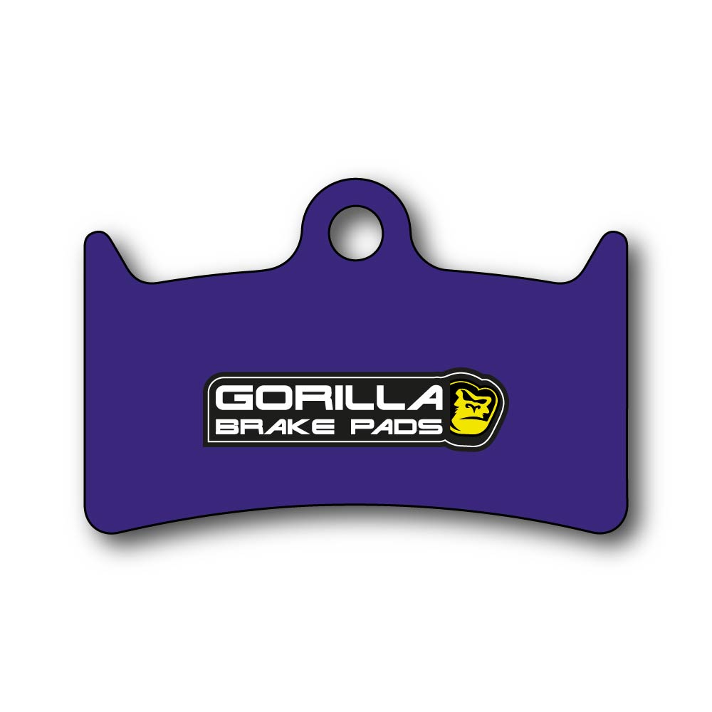 Lewis LHP+U4T disc brake pads – Gorilla Brakes performance compounds