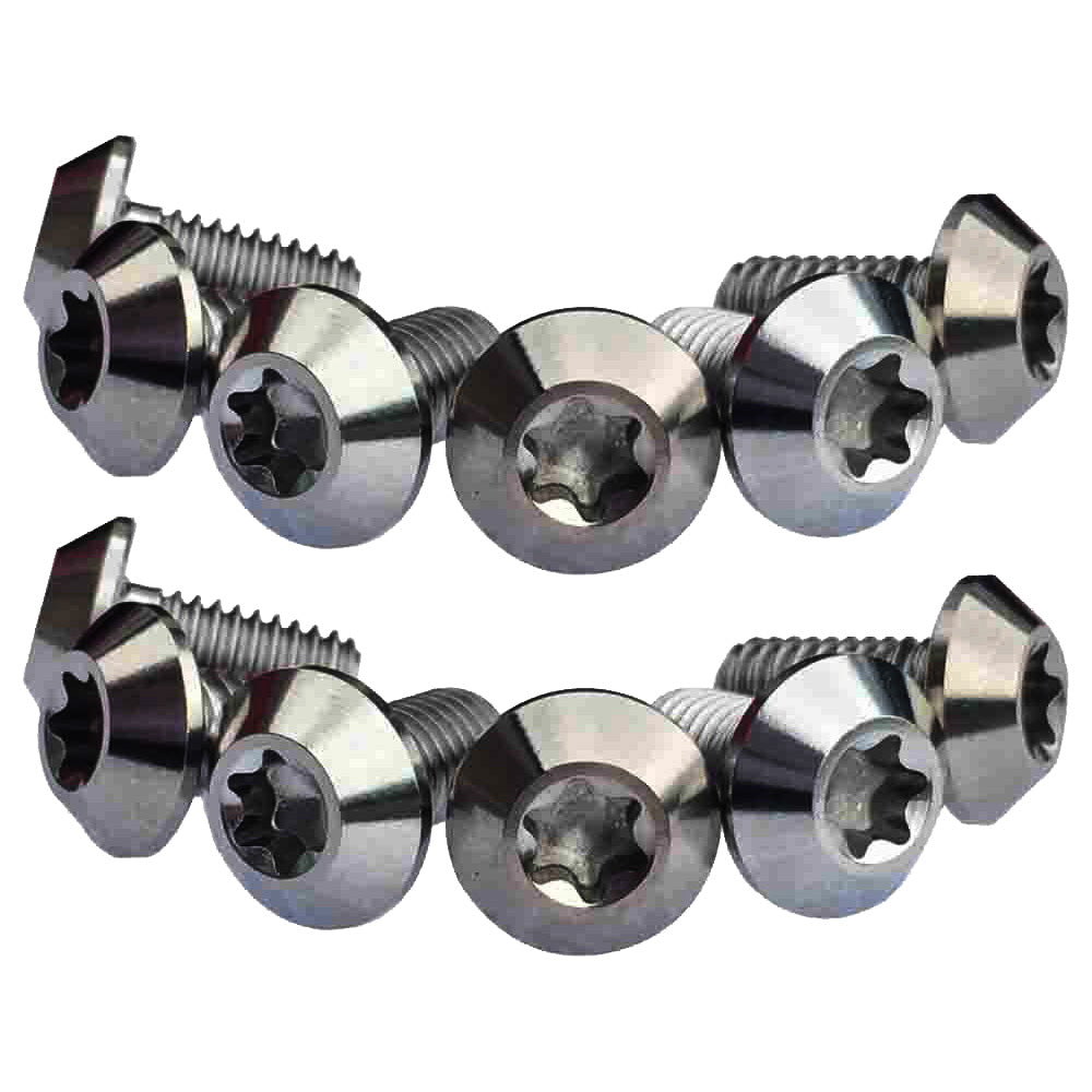 12 Titanium Disc Brake Rotor Bolts