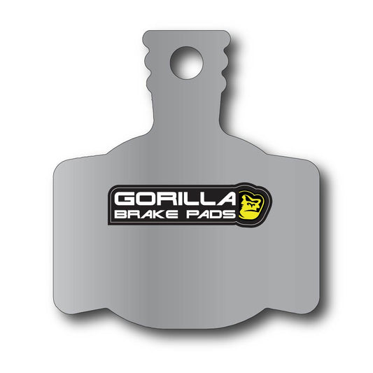 Semi-metallic compound with Aluminium back plate for Magura Mt2 brakes 