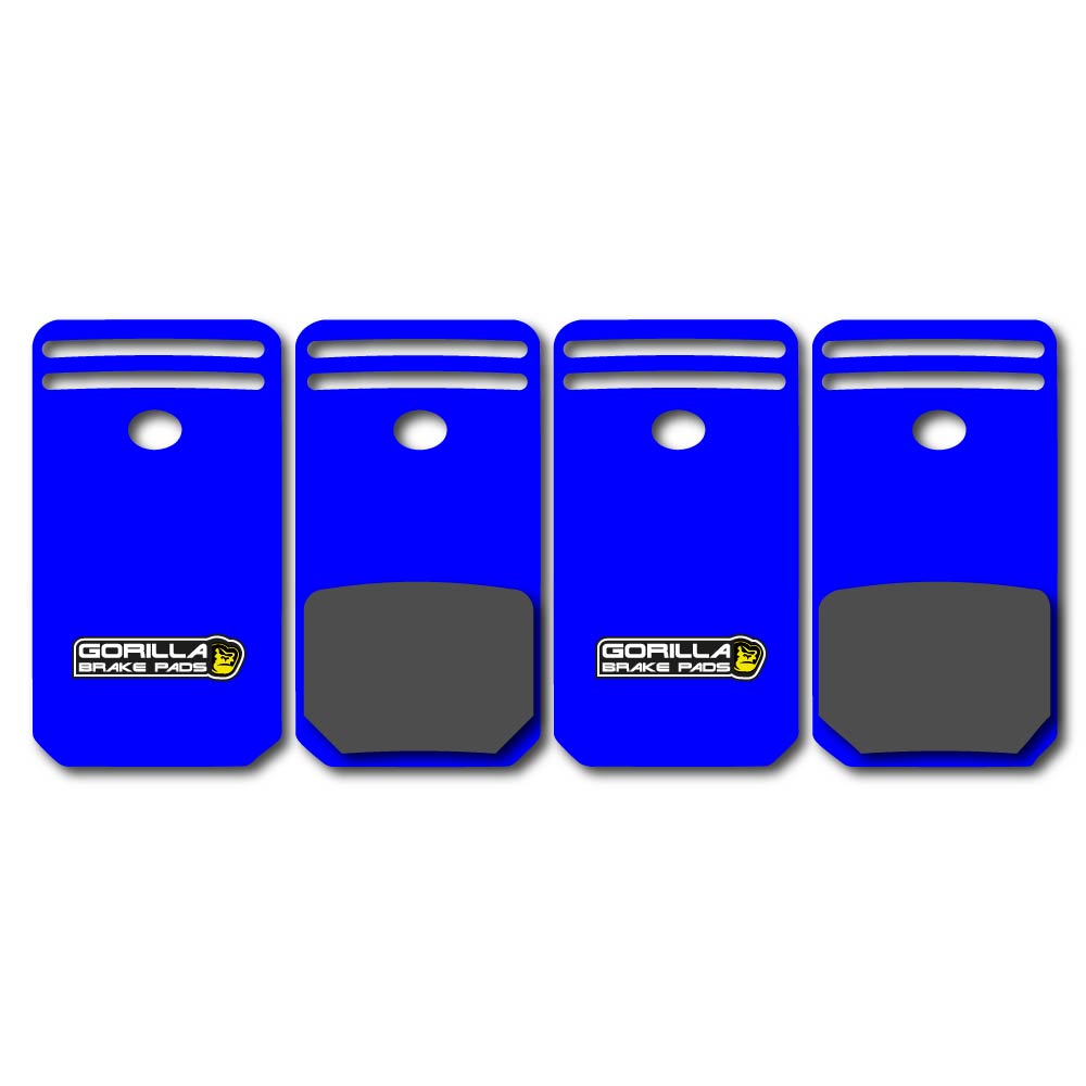 Gorilla Brakes Enduro pro Semi-metallic disc brake pads for Magura Gustav and Clara disc brake calipers 