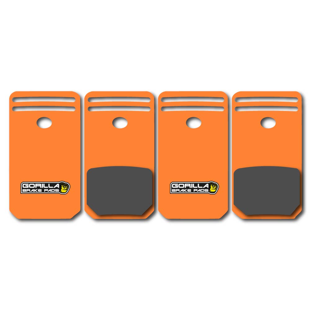 Gorilla Brakes enduro pro ultimate compound for Magura Gustav and Clara 