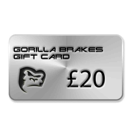 Gorilla Brakes Gift Card.