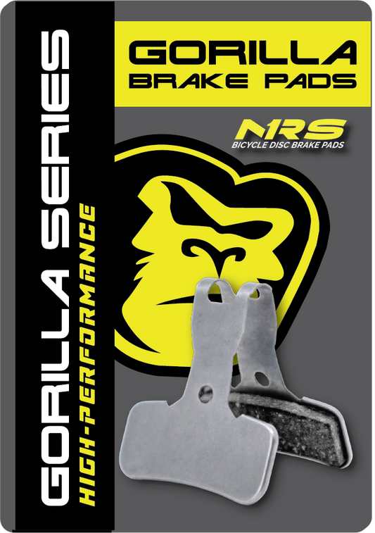 Gorilla Brakes NRS ONE Disc Brake Pads For TRP 4 Piston Brakes