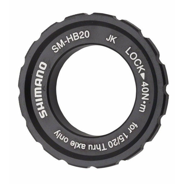 SHIMANO HB-M8010 external disc brake rotor lock ring and washer