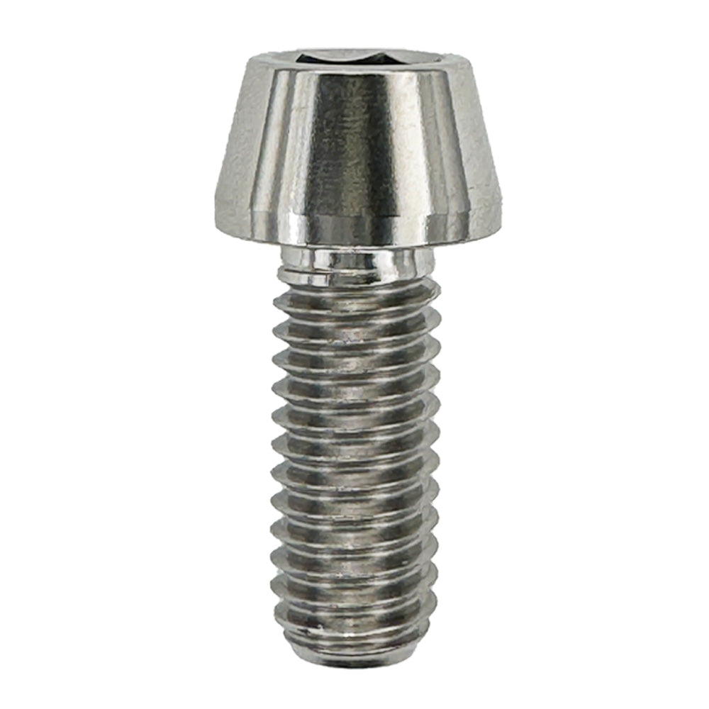 M4 Tapered Head Titanium Bolts