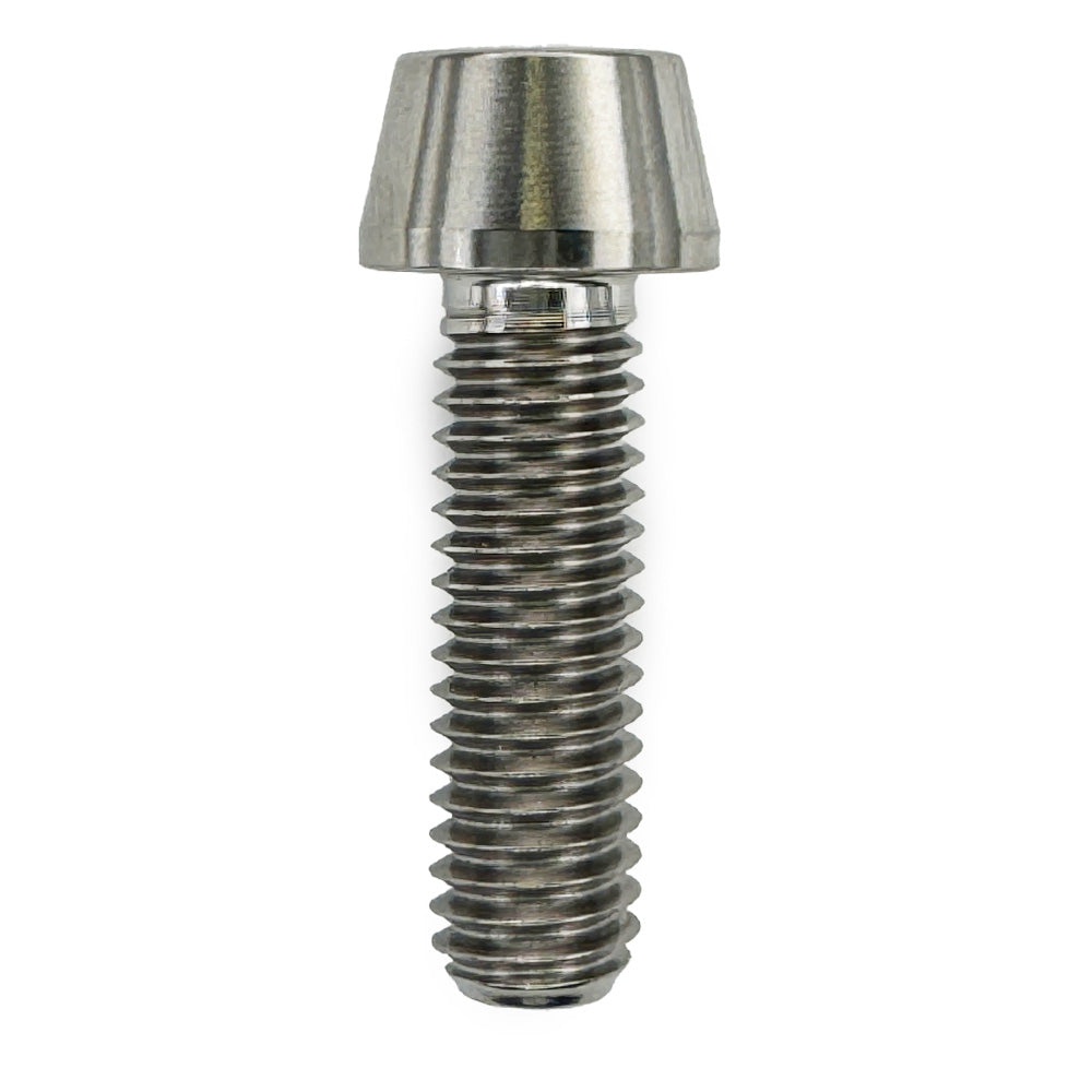 M4 Tapered Head Titanium Bolts