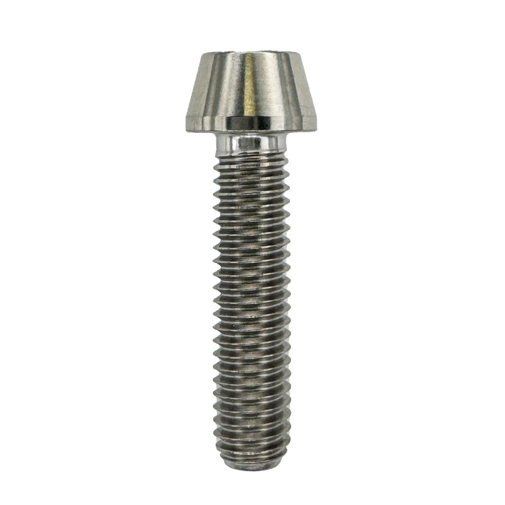 M4 Tapered Head Titanium Bolts