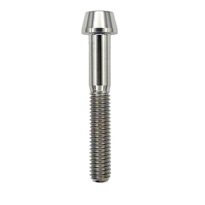 M6 Tapered Head Titanium Bolts