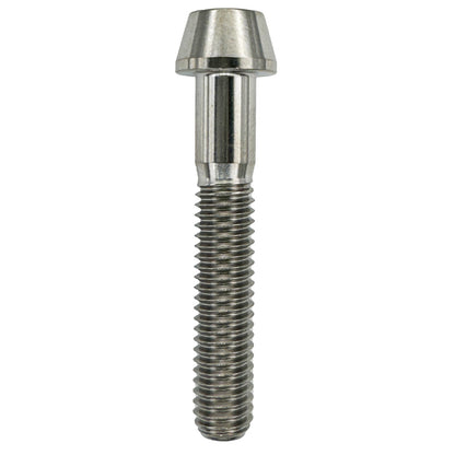 M6 Tapered Head Titanium Bolts