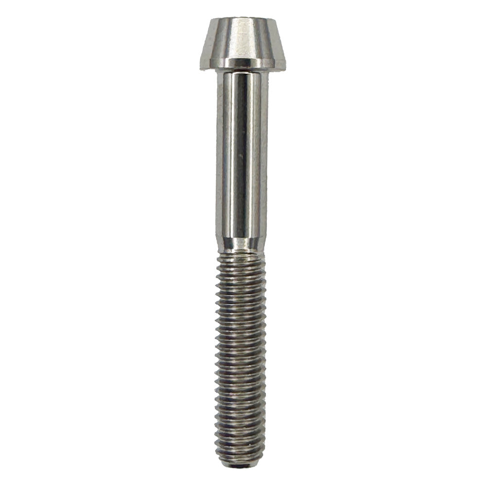 M6 Tapered Head Titanium Bolts