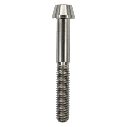 M6 Tapered Head Titanium Bolts