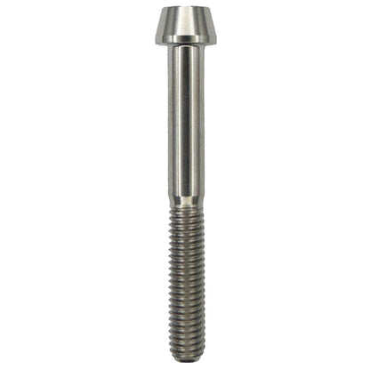 M6 Tapered Head Titanium Bolts