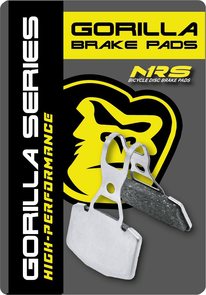 Plaquettes de frein à disque NRS compatibles avec les freins Gorilla Brakes Magura MT 2 pistons