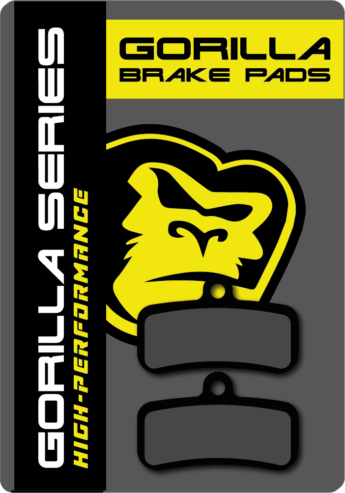 Tektro Q10RS Compatible 4 Piston Disc Brake Pads Gorilla Brakes