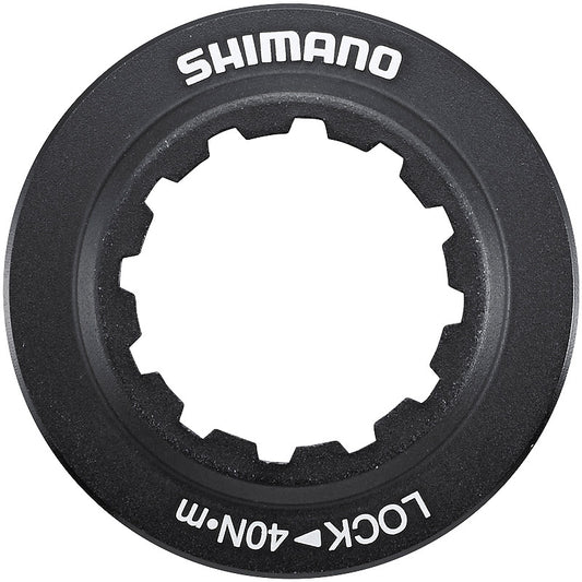 SHIMANO SM-RT81 internal disc brake rotor lock ring and washer